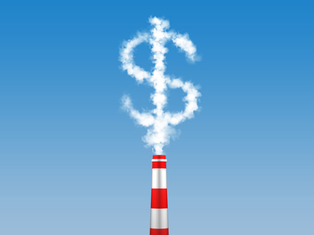 smog dollar sign